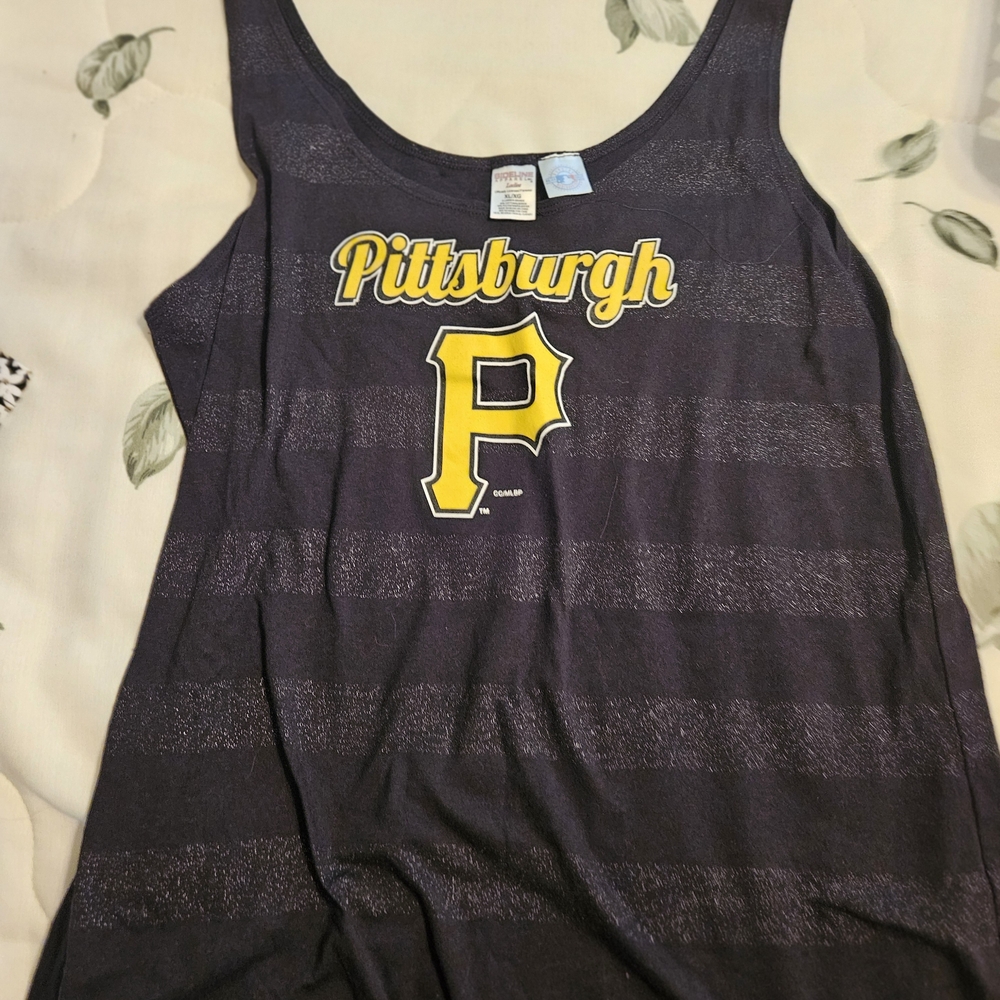 Pittsburgh Women's Black Tank Top